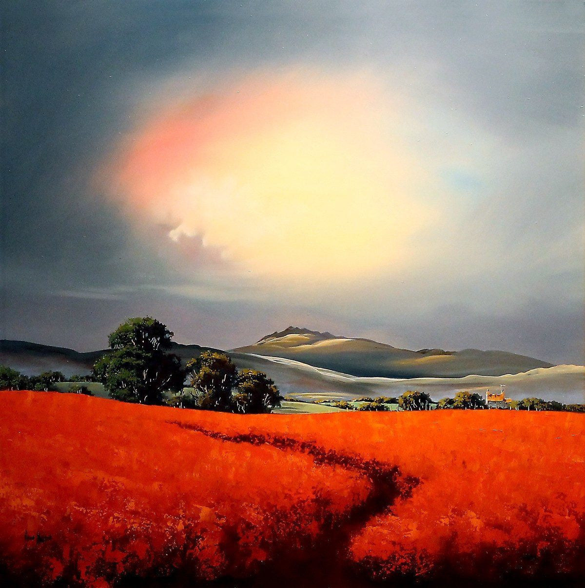 Through Orange Fields - SOLD Allan Morgan