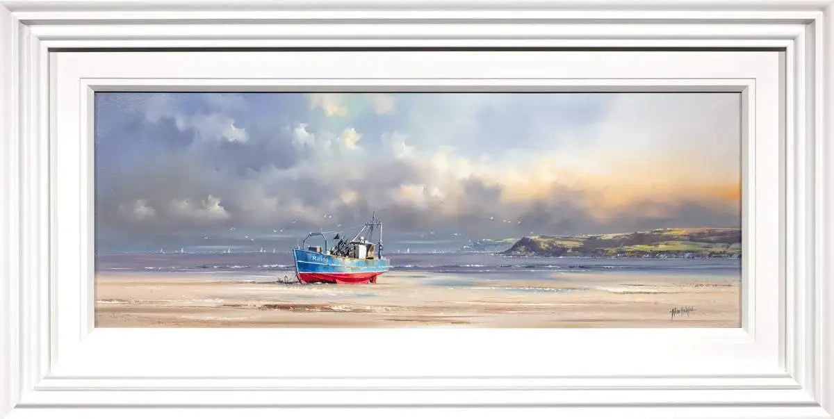 Tides Out - Original - SOLD by artist Allan Morgan - Wyecliffe Galleries