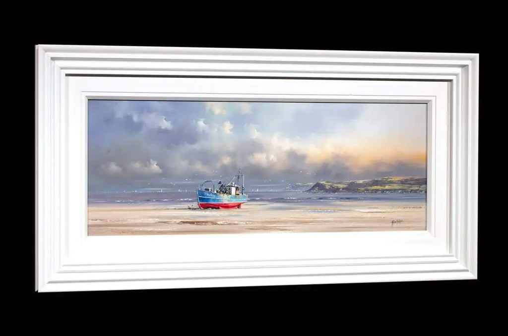 Tides Out - Original - SOLD by artist Allan Morgan - Wyecliffe Galleries