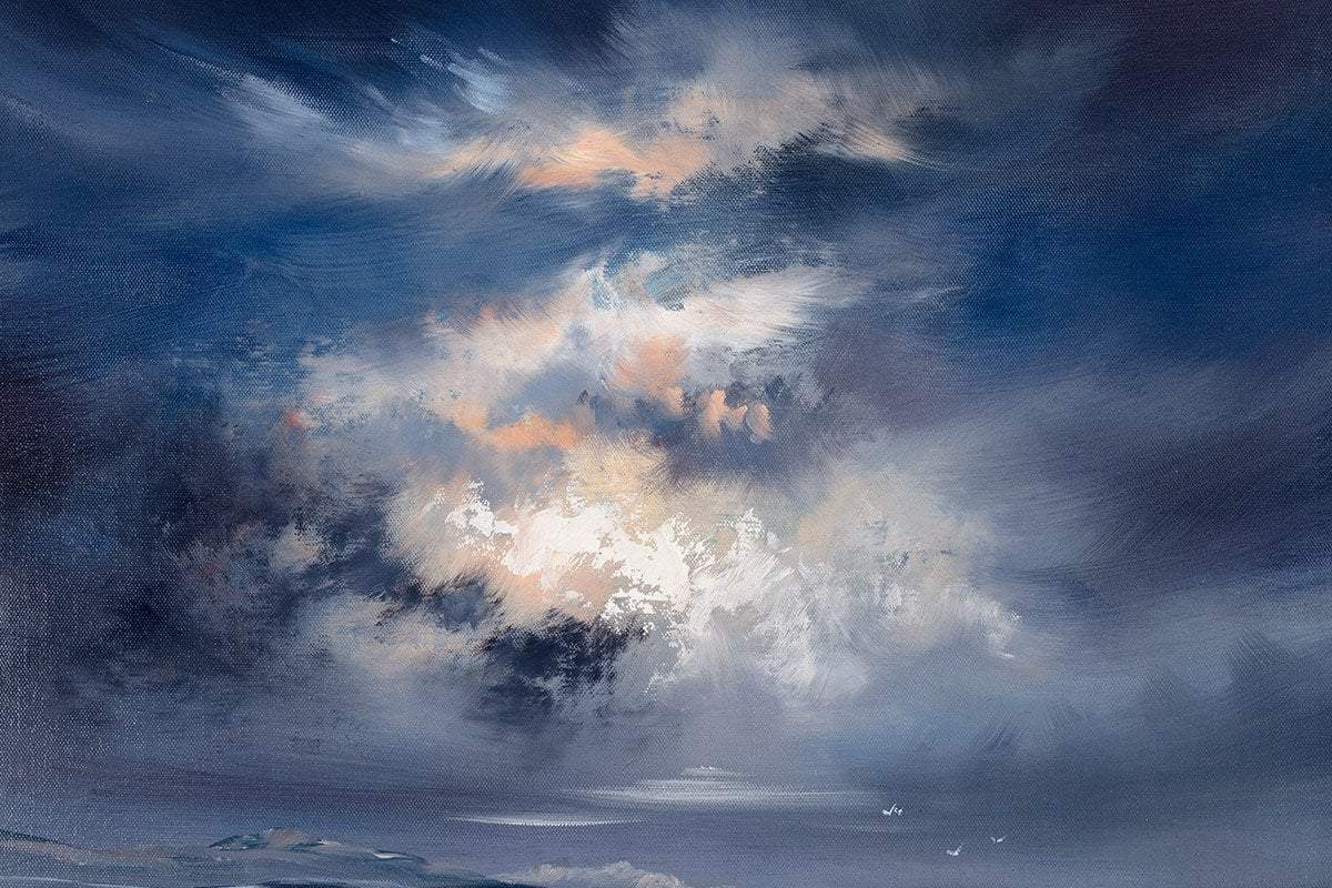 Tranquility - Original - SOLD by artist Allan Morgan - Wyecliffe Galleries