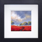 Vibrant Fields - Original - SOLD by artist Allan Morgan - Wyecliffe Galleries