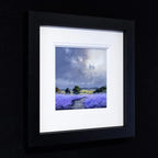 Violet Passage - Original - SOLD by artist Allan Morgan - Wyecliffe Galleries