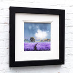 Violet Pathways - Original - SOLD by artist Allan Morgan - Wyecliffe Galleries