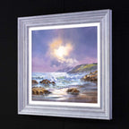 Violet Skies II - Original - SOLD by artist Allan Morgan - Wyecliffe Galleries