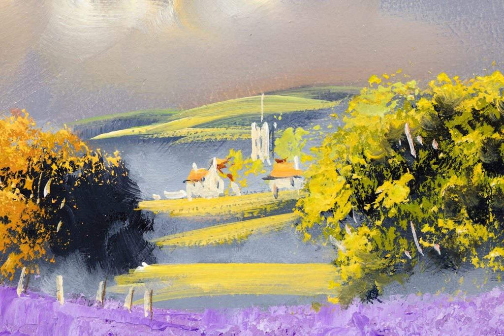 Vivid Skies - Original - SOLD by artist Allan Morgan - Wyecliffe Galleries