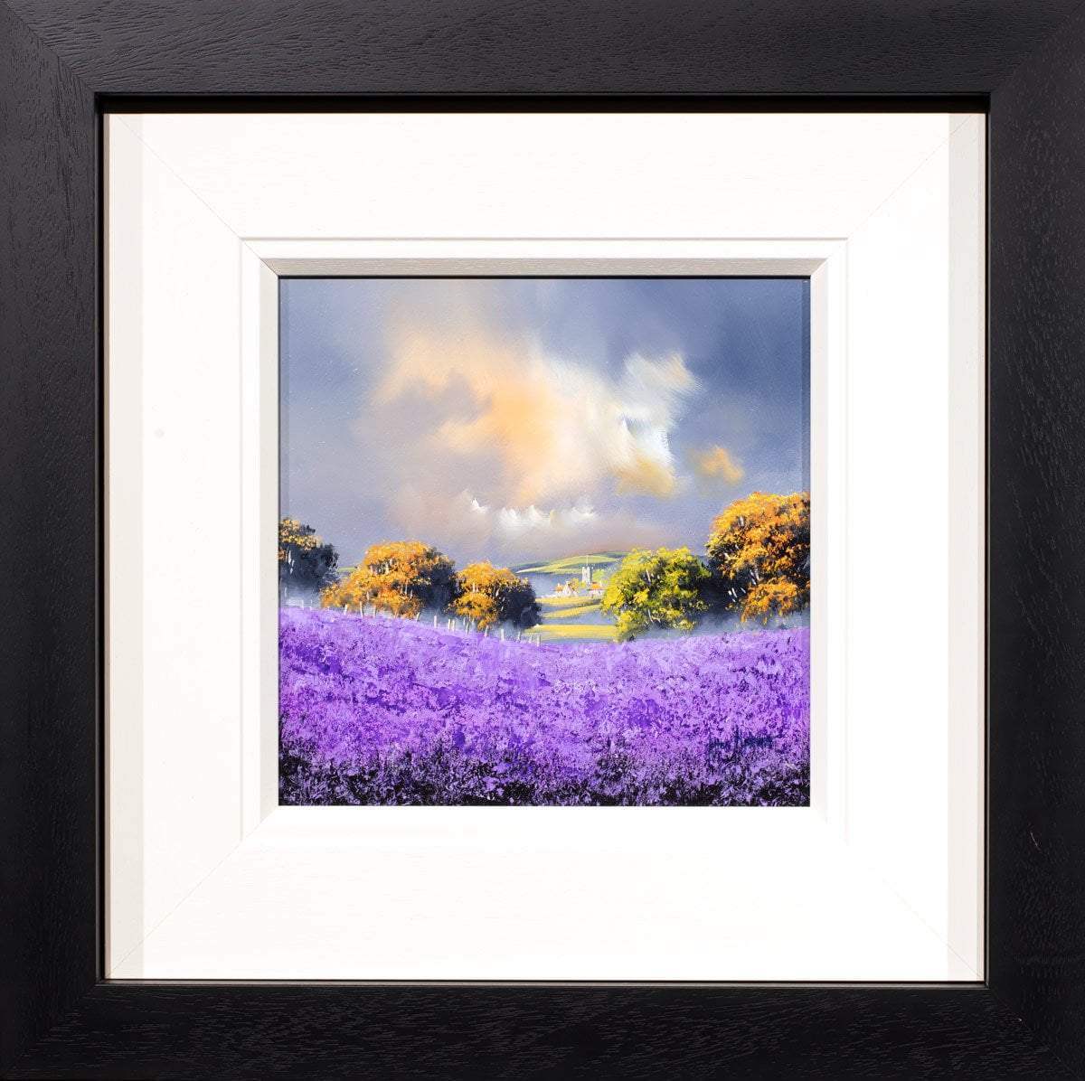 Vivid Skies - Original - SOLD by artist Allan Morgan - Wyecliffe Galleries