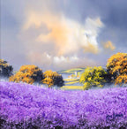 Vivid Skies - Original - SOLD by artist Allan Morgan - Wyecliffe Galleries