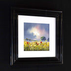 Watching the Wildflowers Blossom - Original by artist Allan Morgan - Wyecliffe Galleries