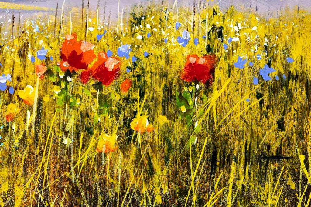 When The Storm Subsides - Original - SOLD by artist Allan Morgan - Wyecliffe Galleries