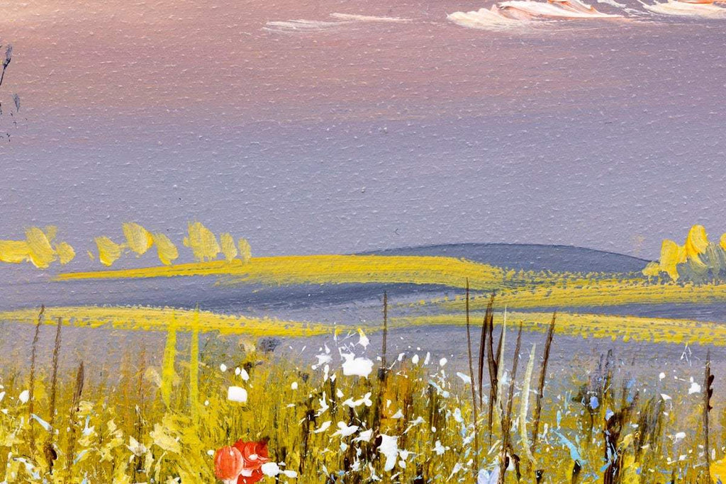 When The Storm Subsides - Original - SOLD by artist Allan Morgan - Wyecliffe Galleries