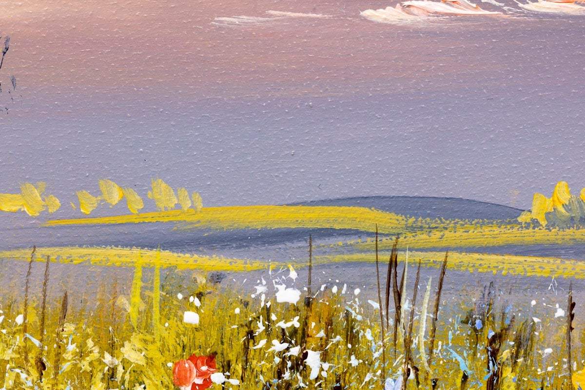 When The Storm Subsides - Original - SOLD by artist Allan Morgan - Wyecliffe Galleries