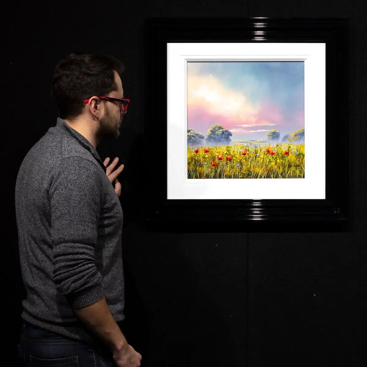 When The Storm Subsides - Original - SOLD by artist Allan Morgan - Wyecliffe Galleries