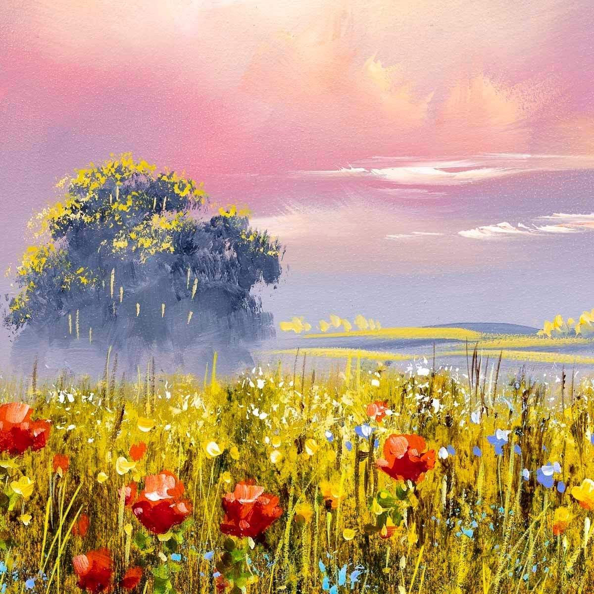 When The Storm Subsides - Original - SOLD by artist Allan Morgan - Wyecliffe Galleries