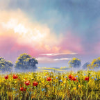 When The Storm Subsides - Original - SOLD by artist Allan Morgan - Wyecliffe Galleries