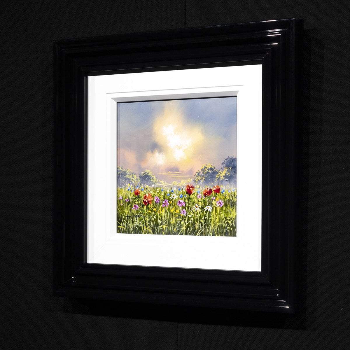 Wild Flower I - Original - SOLD by artist Allan Morgan - Wyecliffe Galleries