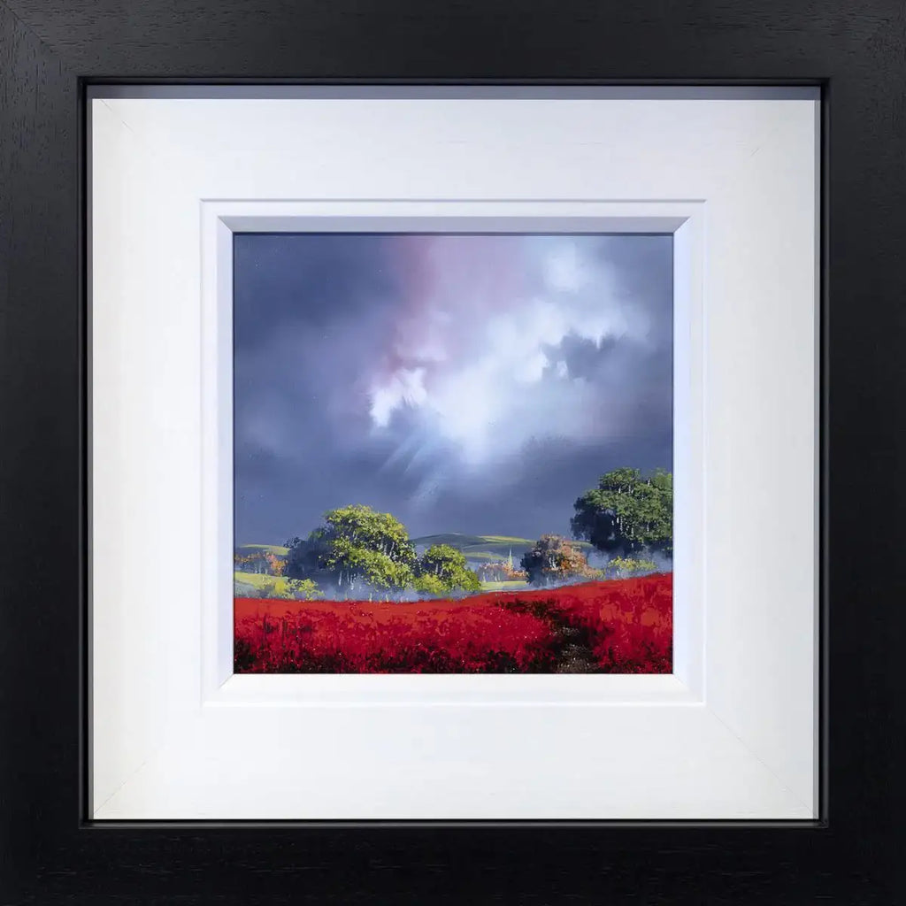 Wild Poppies - Original - SOLD by artist Allan Morgan - Wyecliffe Galleries