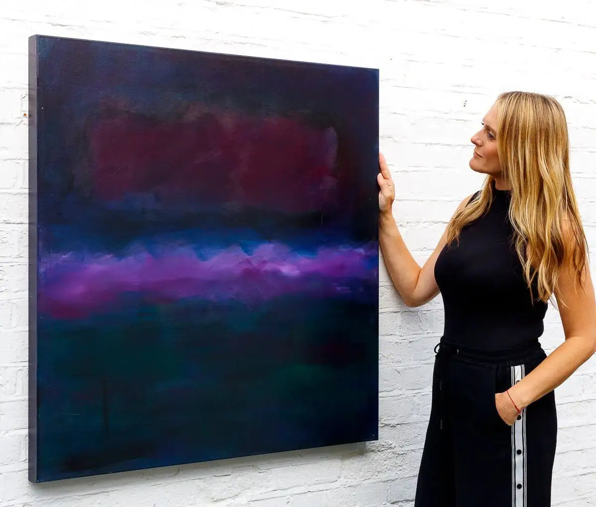 Azalea Quivering - Original by artist Allan Storer - Wyecliffe Galleries