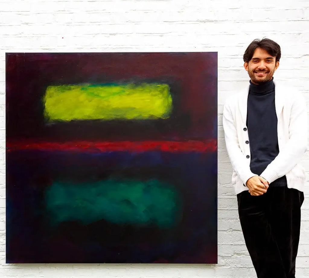 Blissful Expression - Original by artist Allan Storer - Wyecliffe Galleries