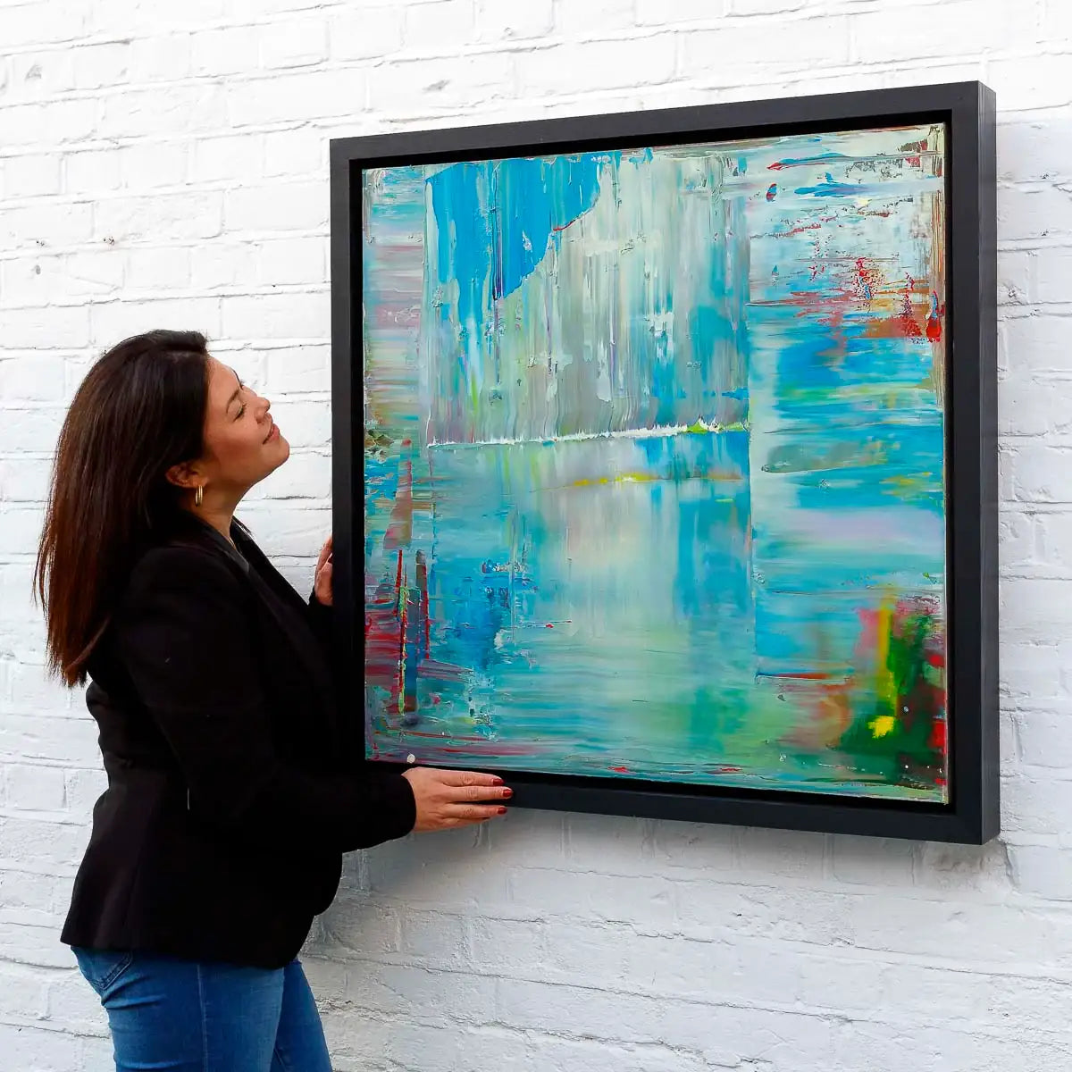 Coastal Fields - Original - SOLD by artist Allan Storer - Wyecliffe Galleries