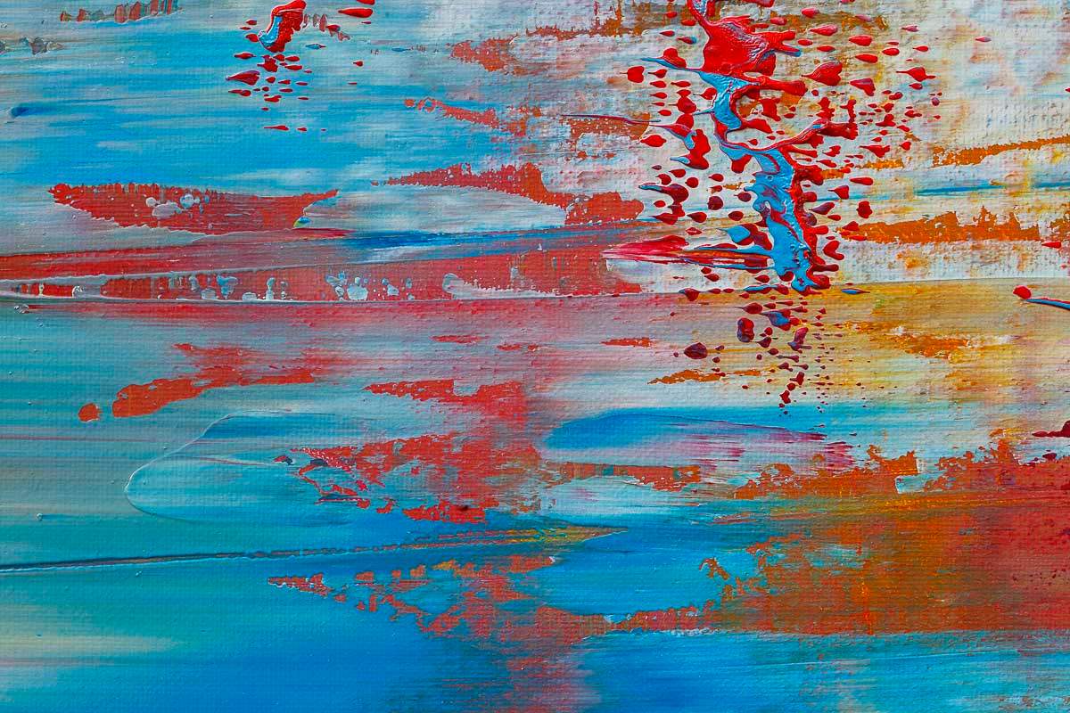Coastal Fields - Original - SOLD by artist Allan Storer - Wyecliffe Galleries
