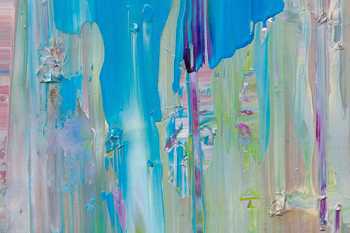 Coastal Fields - Original - SOLD by artist Allan Storer - Wyecliffe Galleries