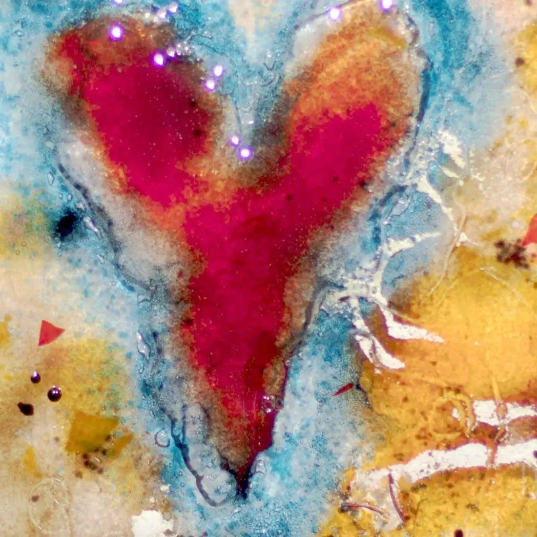 Gift of Love - Original - SOLD by artist Amanda Jones - Wyecliffe Galleries