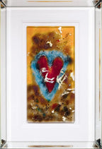 Heart Of Glass IX - Original - SOLD by artist Amanda Jones - Wyecliffe Galleries
