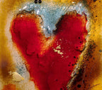 Heart Of Glass VIII - Original - SOLD by artist Amanda Jones - Wyecliffe Galleries