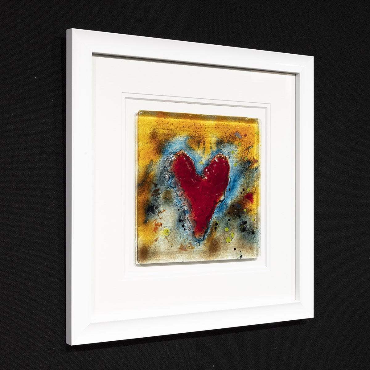 Love Can Be Blue - Original - SOLD by artist Amanda Jones - Wyecliffe Galleries