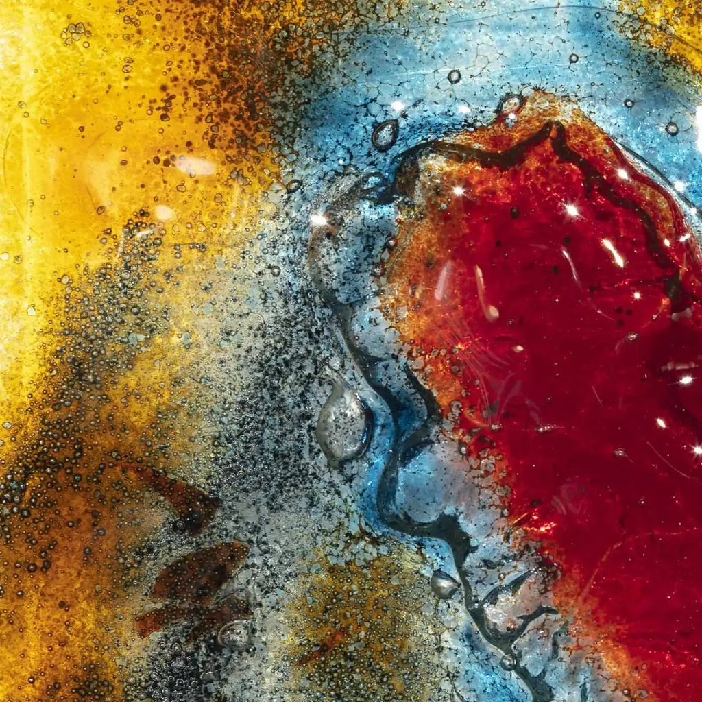 Love Can Be Blue - Original - SOLD by artist Amanda Jones - Wyecliffe Galleries