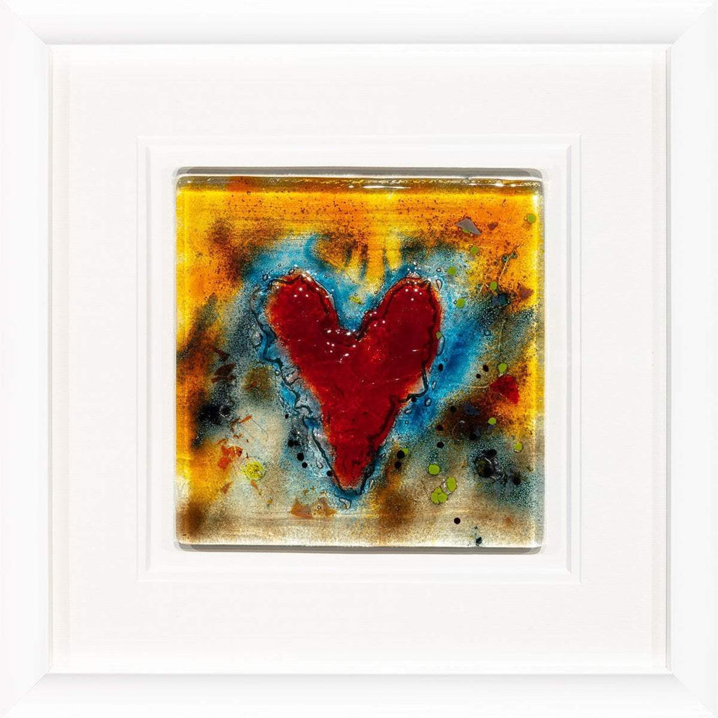 Love Can Be Blue - Original - SOLD by artist Amanda Jones - Wyecliffe Galleries