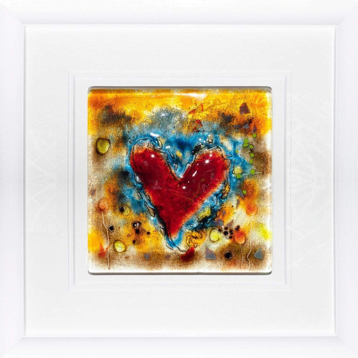 Love Is Heart Shaped - Original - SOLD by artist Amanda Jones - Wyecliffe Galleries
