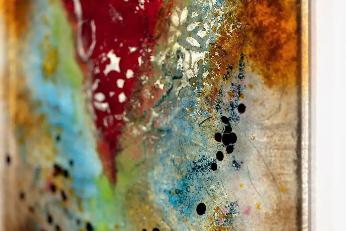 Love Is... - Original- SOLD by artist Amanda Jones - Wyecliffe Galleries