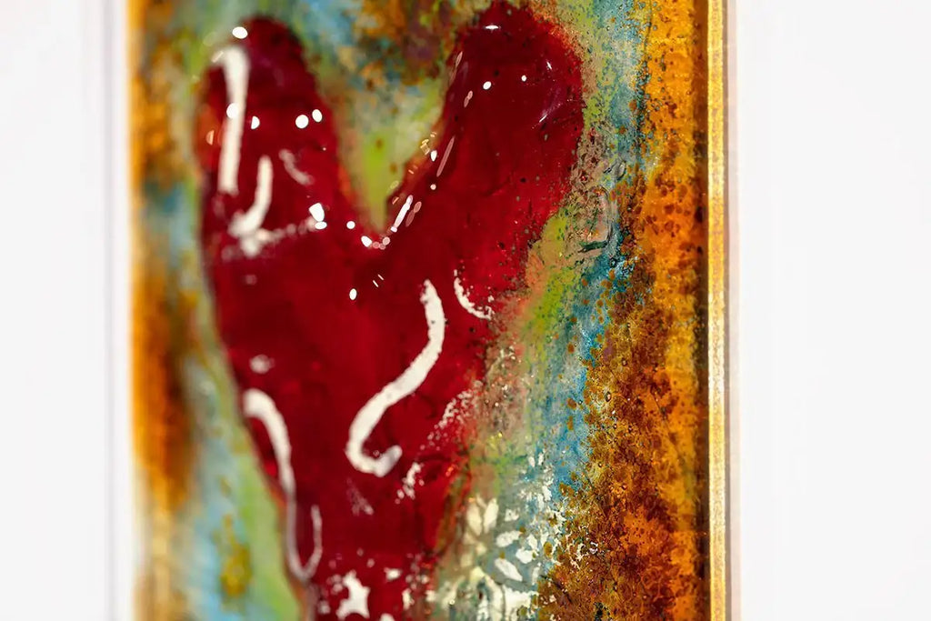 Love Is... - Original- SOLD by artist Amanda Jones - Wyecliffe Galleries