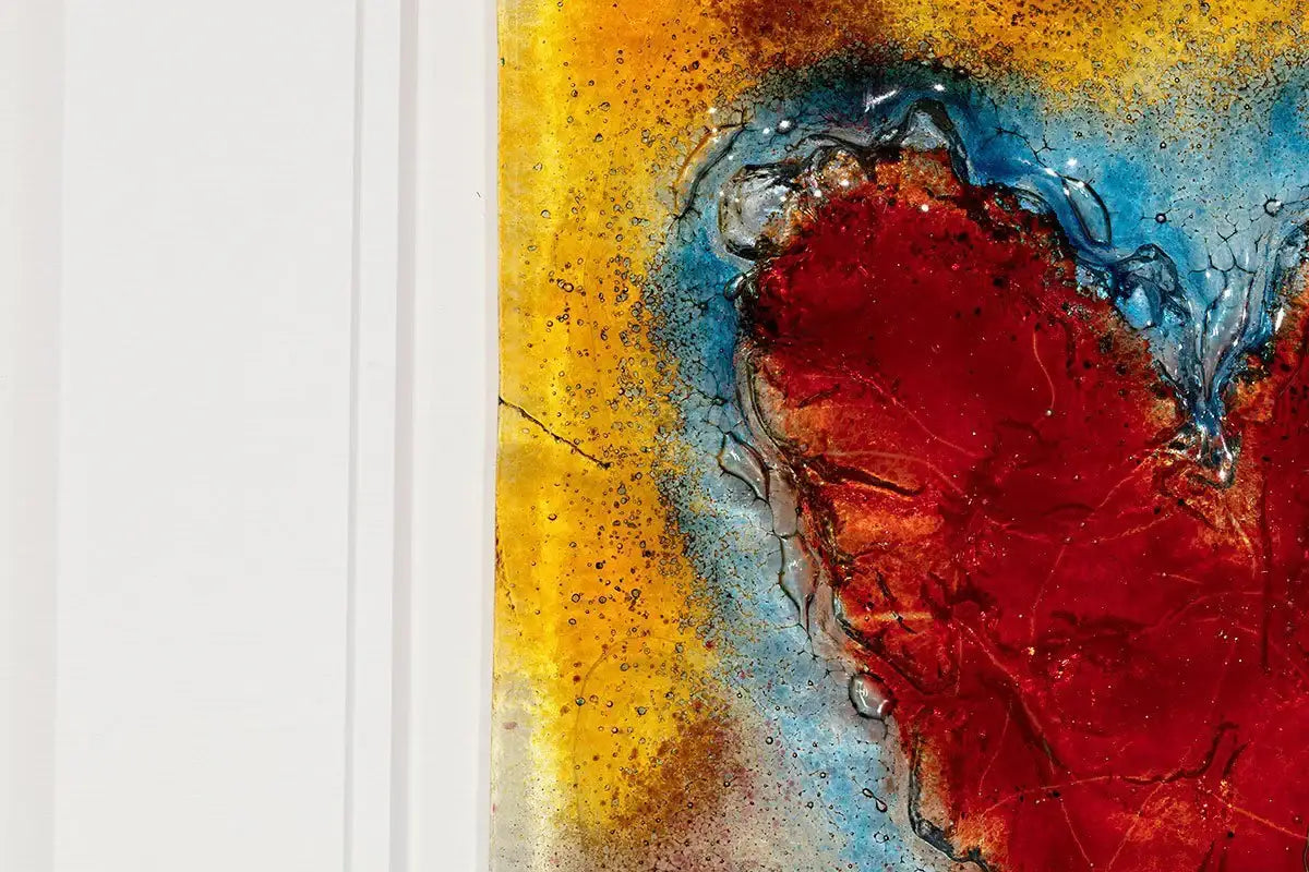 Where My Heart Is - Original - SOLD by artist Amanda Jones - Wyecliffe Galleries