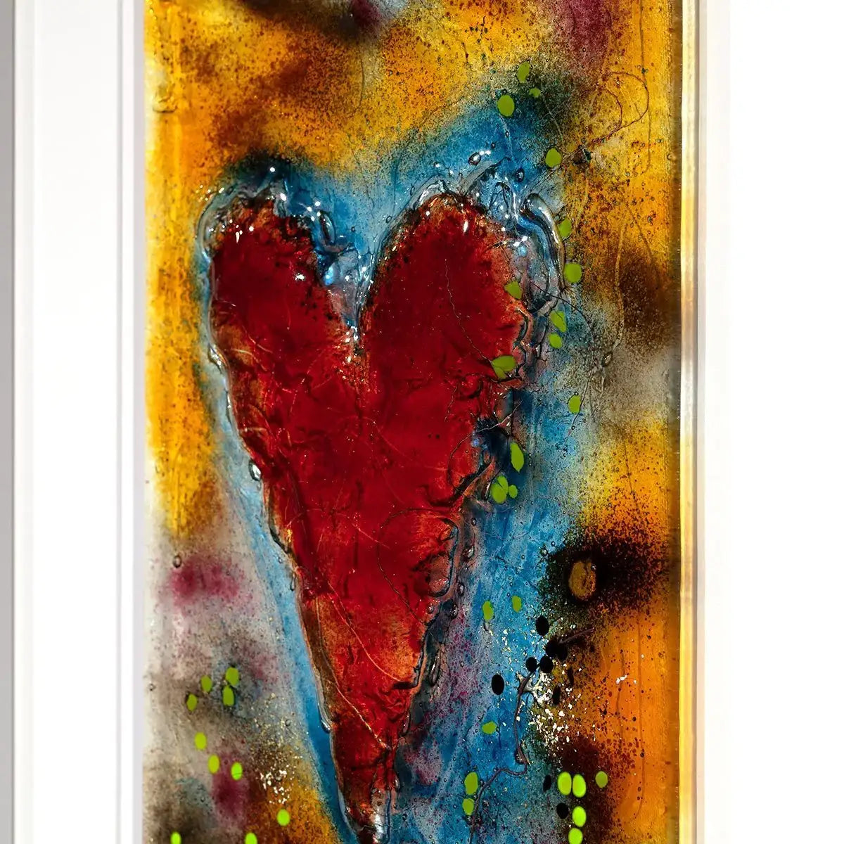Where My Heart Is - Original - SOLD by artist Amanda Jones - Wyecliffe Galleries