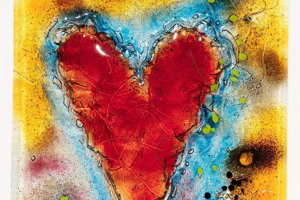 Where My Heart Is - Original - SOLD by artist Amanda Jones - Wyecliffe Galleries