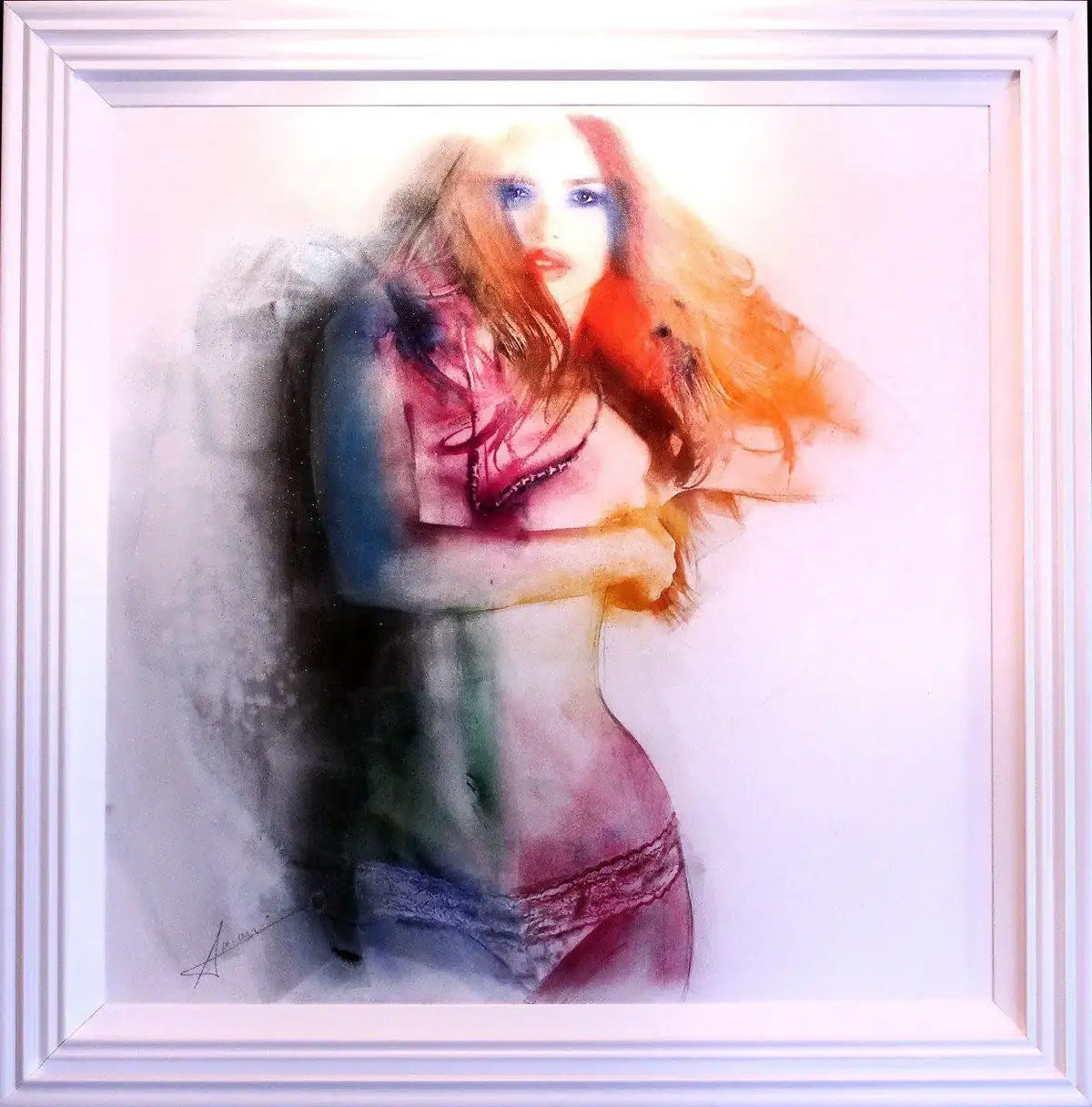 Lily - SOLD by artist Amon Sagyndyk - Wyecliffe Galleries