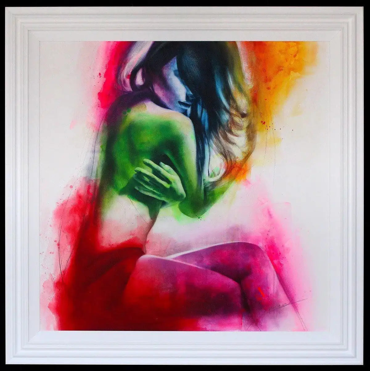 Maya - SOLD by artist Amon Sagyndyk - Wyecliffe Galleries