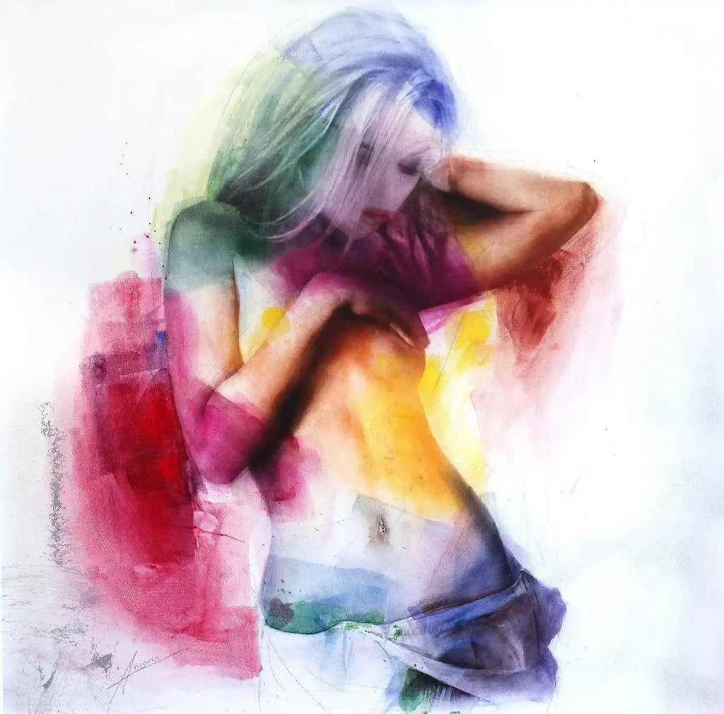 Sophia - SOLD by artist Amon Sagyndyk - Wyecliffe Galleries