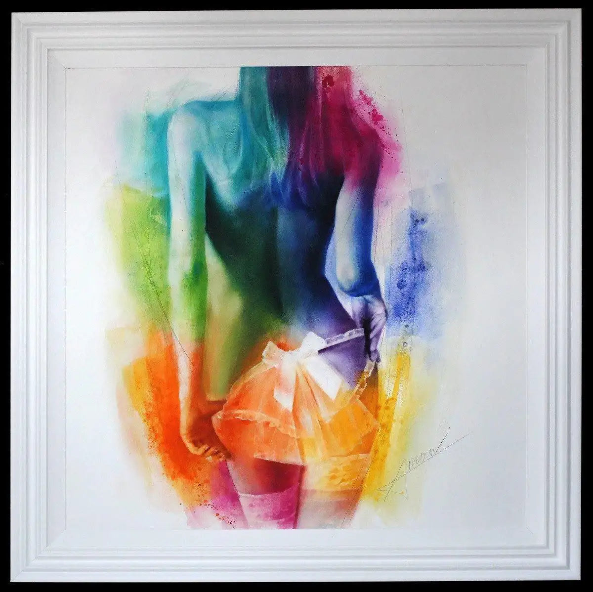 Tatyana - SOLD by artist Amon Sagyndyk - Wyecliffe Galleries