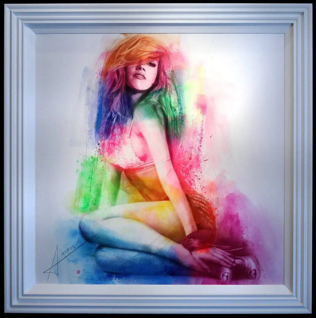 Valentina - SOLD by artist Amon Sagyndyk - Wyecliffe Galleries