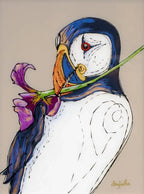 A Flower For My Love - Original - SOLD by artist Amy Louise - Wyecliffe Galleries