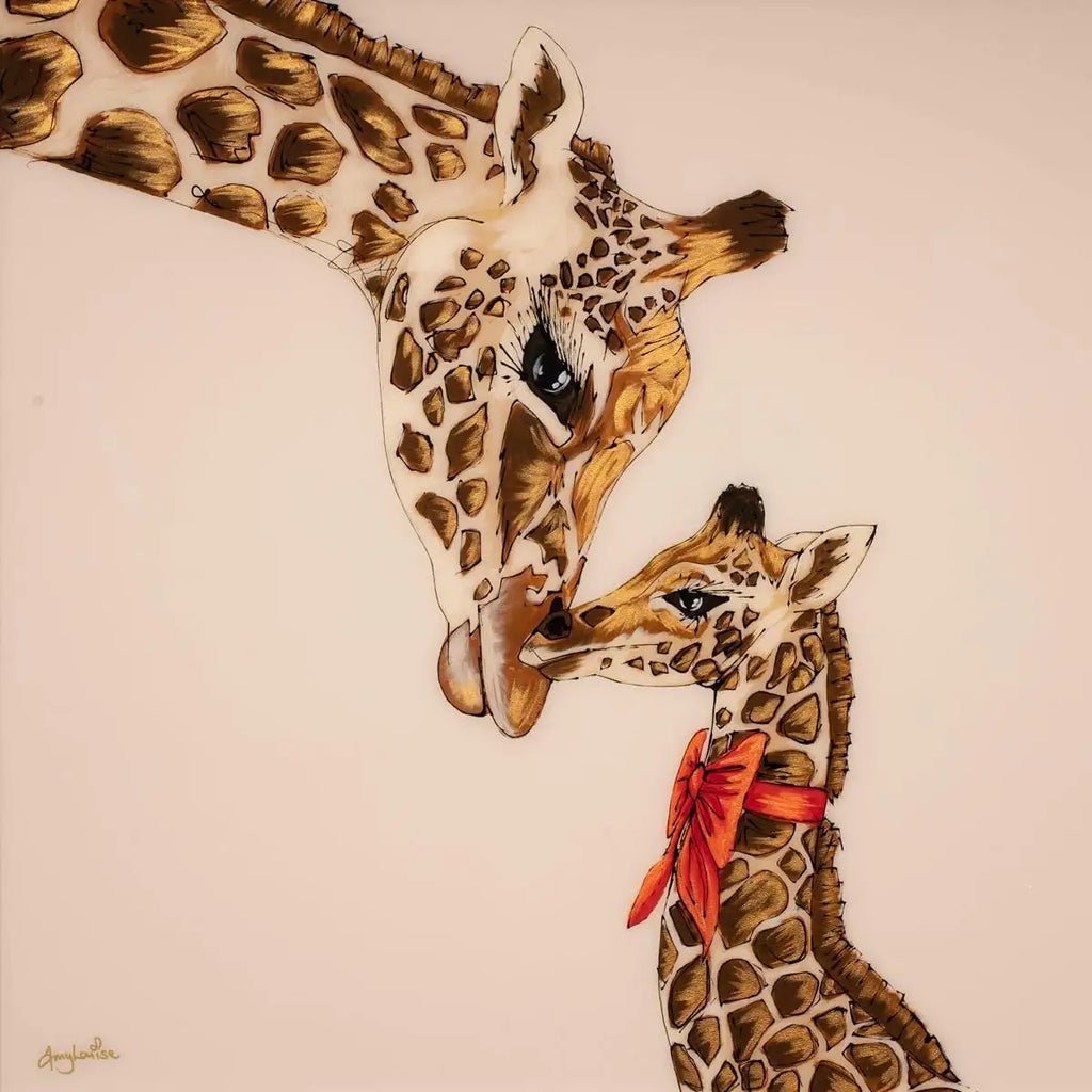 A Mothers Love - Original - SOLD by artist Amy Louise - Wyecliffe Galleries