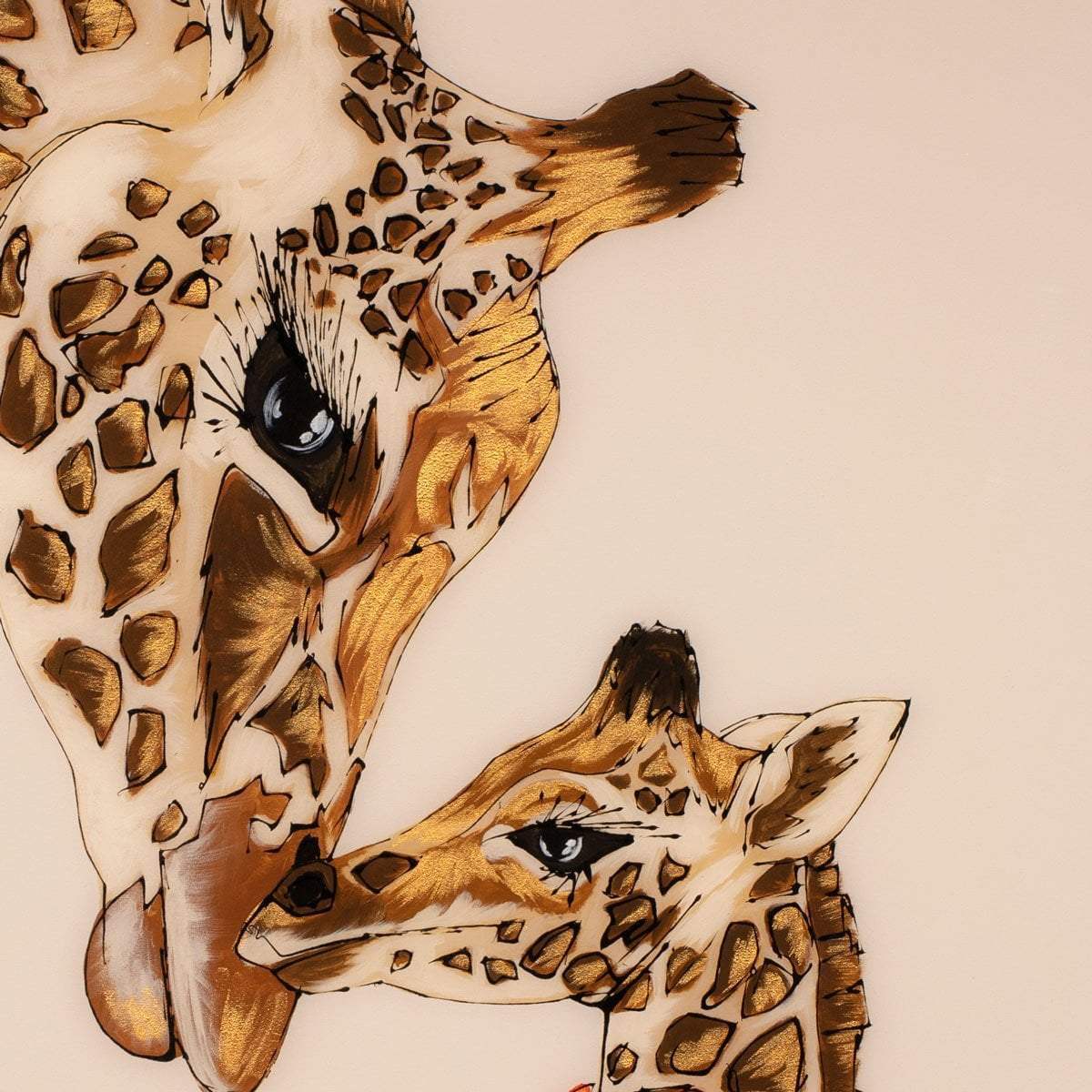 A Mothers Love - Original - SOLD by artist Amy Louise - Wyecliffe Galleries