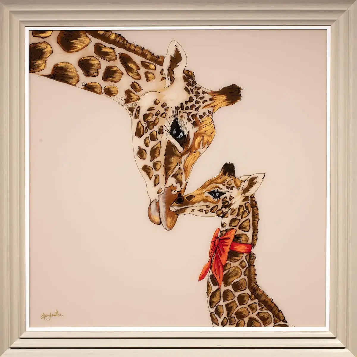 A Mothers Love - Original - SOLD by artist Amy Louise - Wyecliffe Galleries
