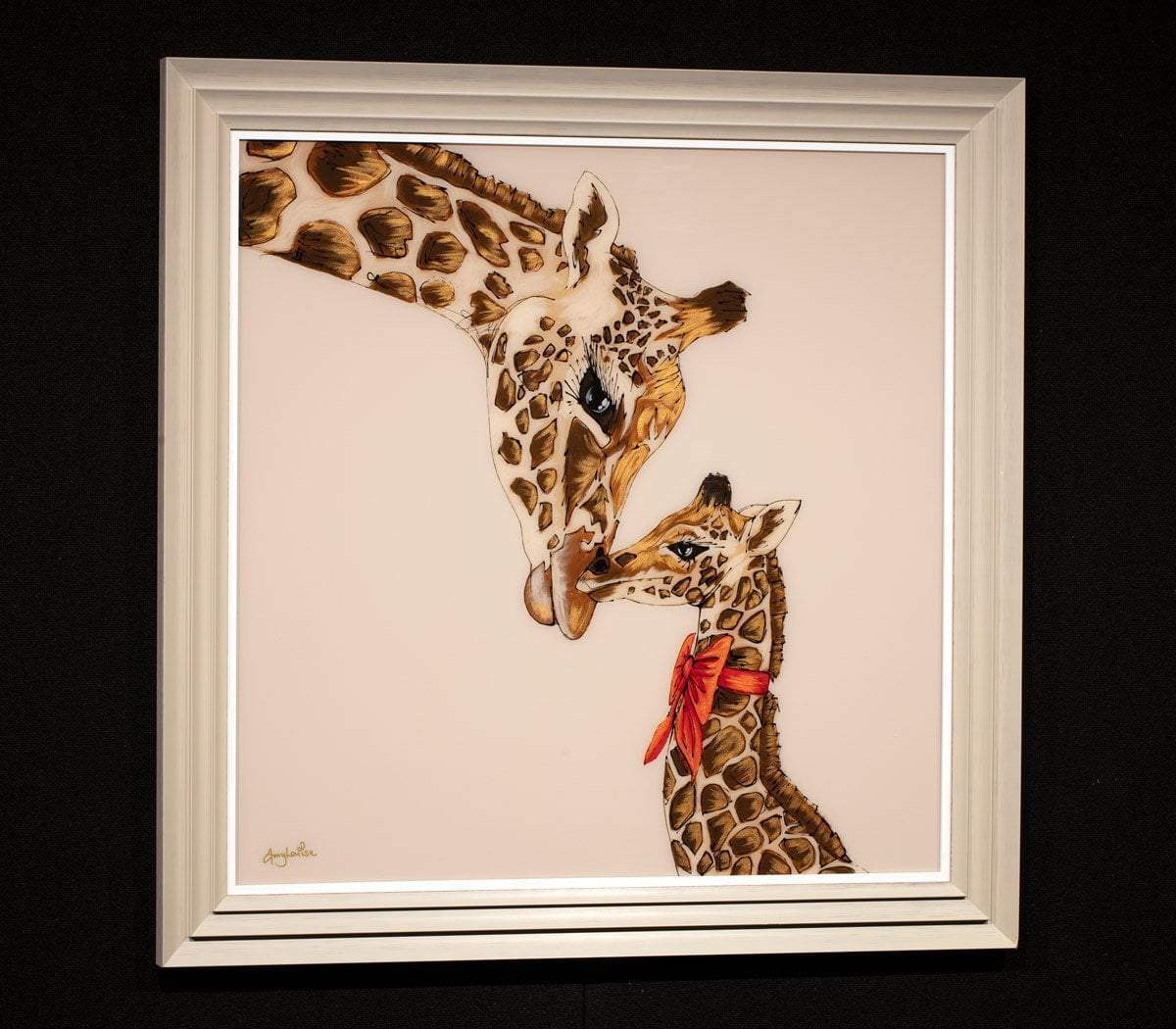 A Mothers Love - Original - SOLD by artist Amy Louise - Wyecliffe Galleries