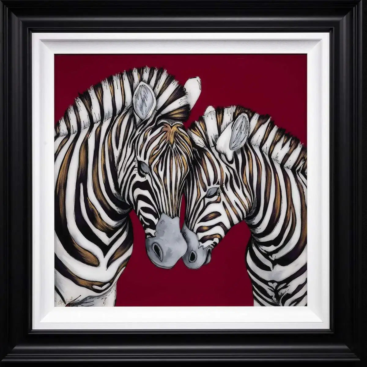All You Need Is Love - Original - SOLD by artist Amy Louise - Wyecliffe Galleries