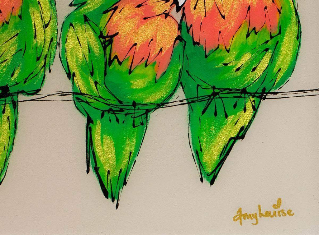 Beloveds - SOLD by artist Amy Louise - Wyecliffe Galleries