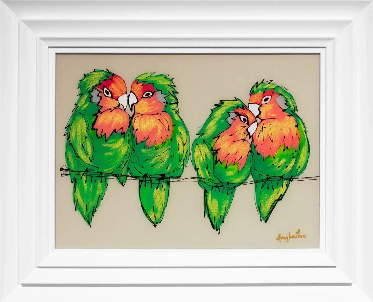 Beloveds - SOLD by artist Amy Louise - Wyecliffe Galleries